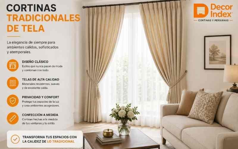 El reto de limpiar cortinas tradicionales