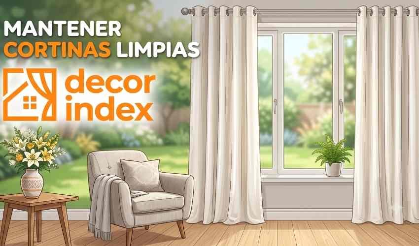 Estrategias para mantener las cortinas del salón siempre frescas y limpias