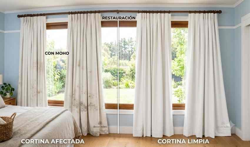 Limpiar Cortinas Blancas Muy Sucias