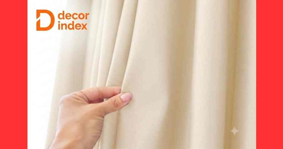 cómo se lavan las cortinas de tela blackout