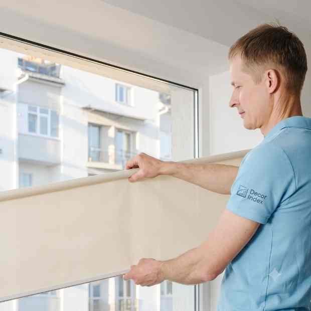 limpieza de cortinas roller screen
