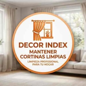 mantener cortinas limpias